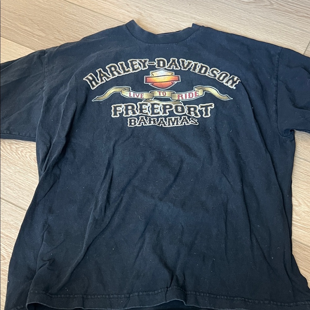 Harley-Davidson Black Freeport Tee